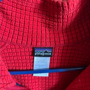 Patagonia Vintage Bright Red Fleece